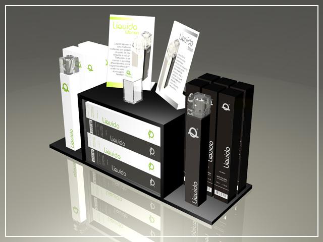 Display em MDF 